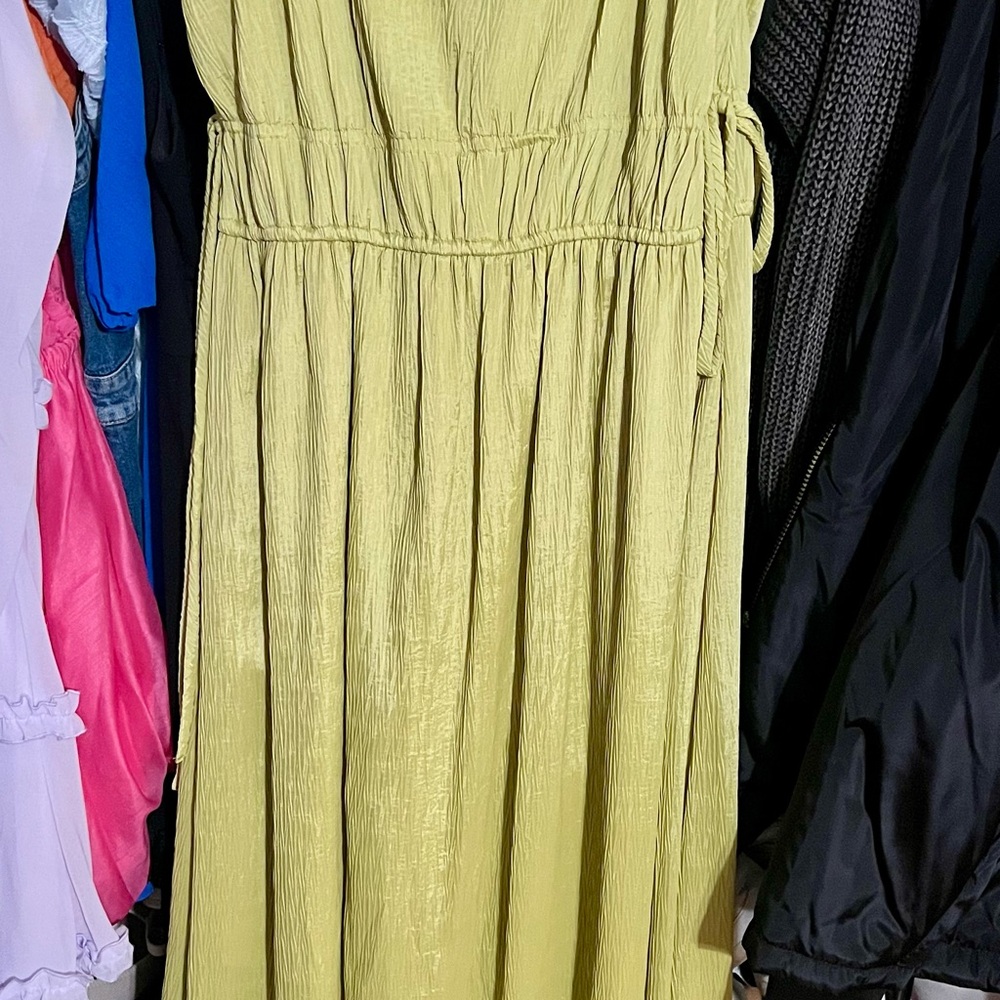 Taylor Light Green Maxi Dress